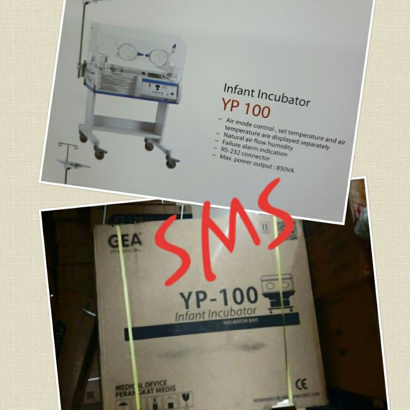 Infant Incubator YP 100 GEA/GEA Incubator Bayi YP 100