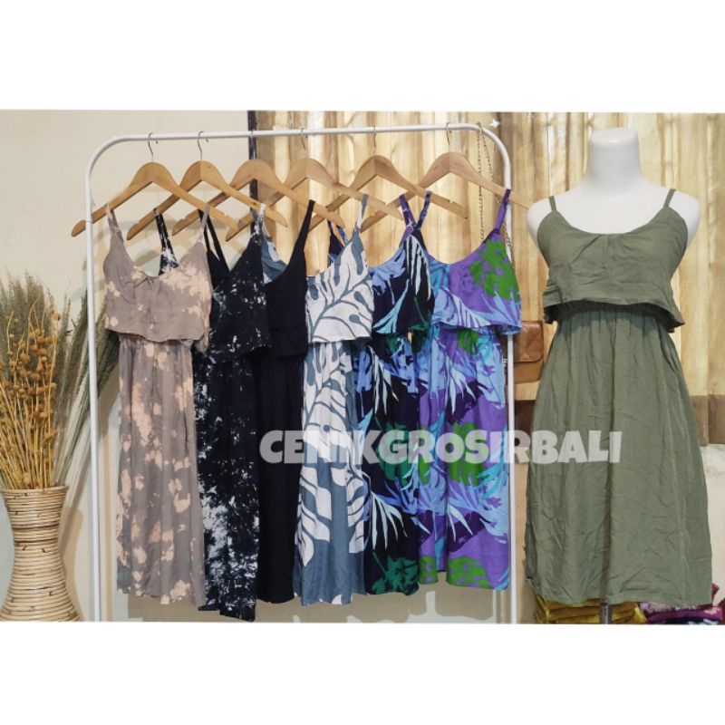 DRESS KIPIR PENDEK / DASTER TALI SATU BALI