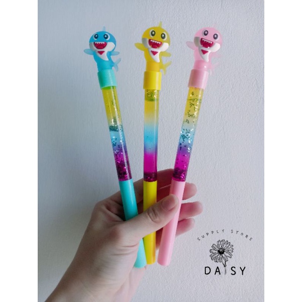 

PULPEN/PEN GEL GLITER BABY SHARK