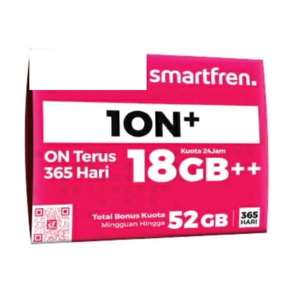 Kartu Perdana Ion+ Smartfren 18 Gb