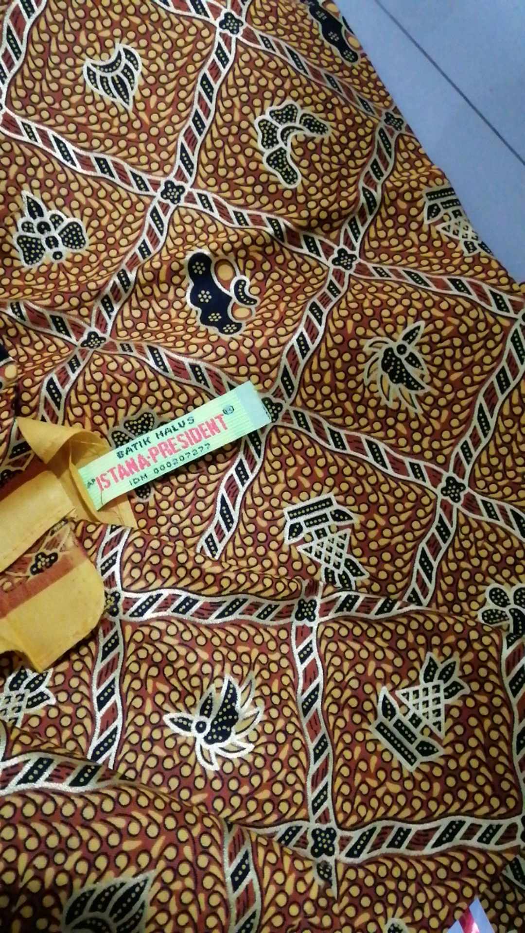 Kain Batik Solo Jarik Prodo H. Santoso Istana President Motif Sidomukti Katun Premium Original