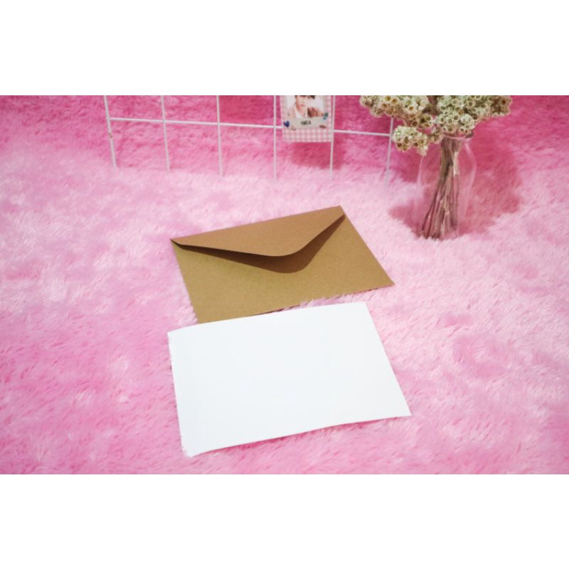 

AMPLOP VINTAGE SIZE A6 (FREE KERTAS UCAPAN)