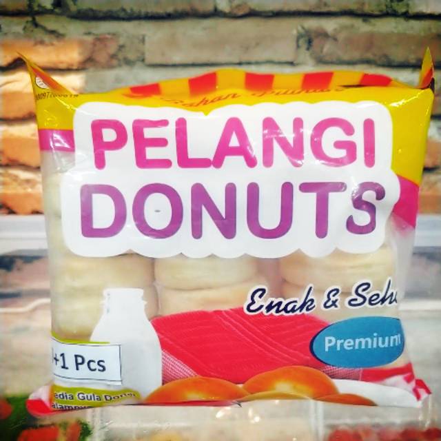 

Pelangi Donuts Rasa Original Isi 21pcs