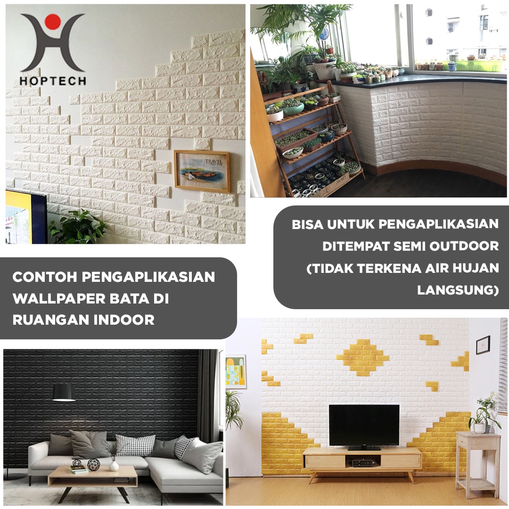 ALL IN ONE LINK - Wallpaper Dinding Foam Dekorasi Dinding Kamar Rumah Murah