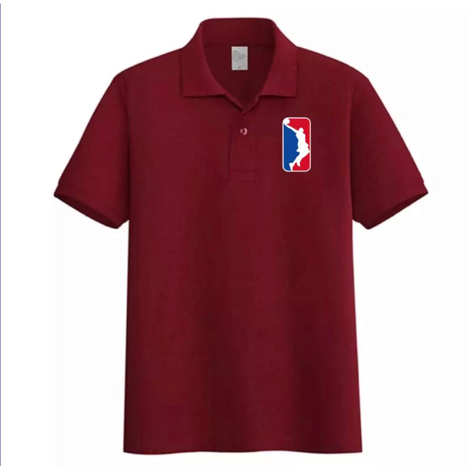 Noveli wear - Kaos kerah pria | kaos polo shirt | kaos polo distro logo NBA Basket