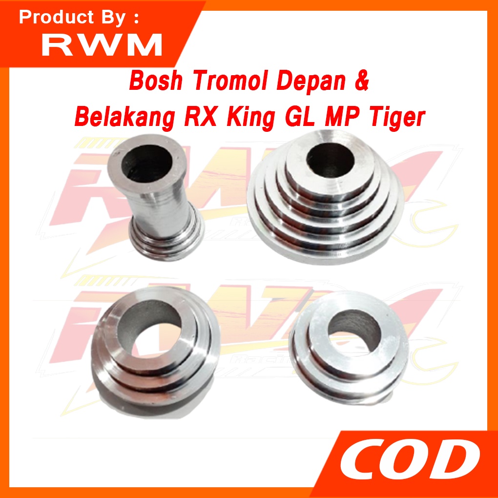 Bosh boshing bos bosan Tromol depan dan Tromol belakang RX king PNP arm kaze GL MP