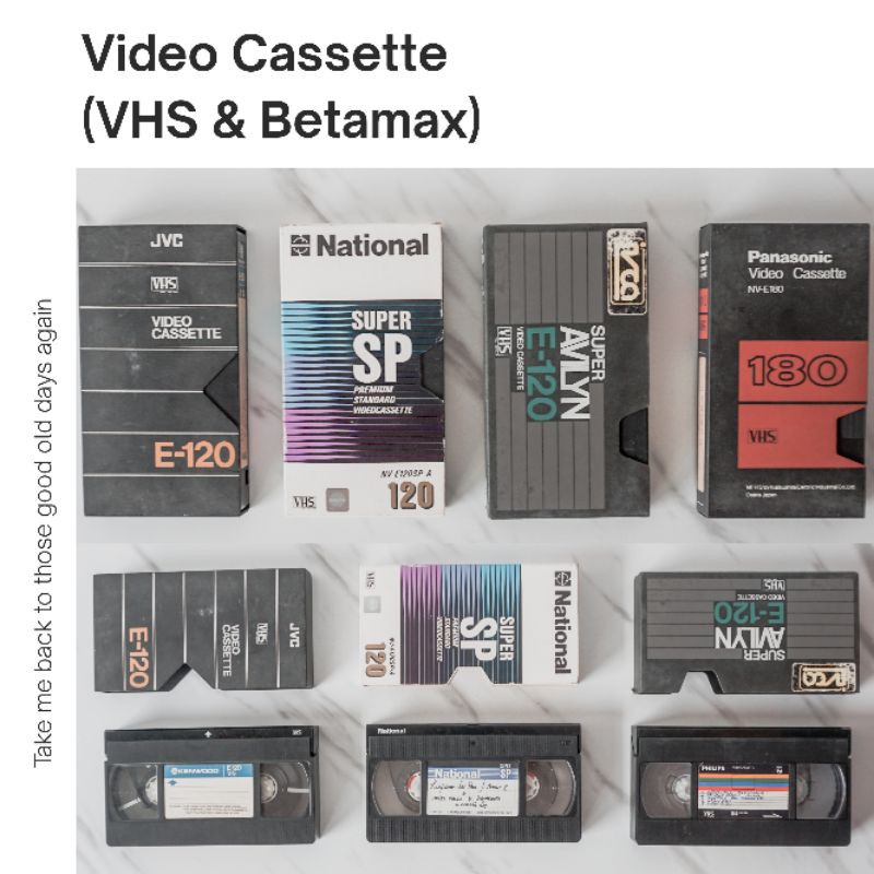 Rarity - Vhs - Betamax | Video Cassette | Kaset Video | Retro Cassette