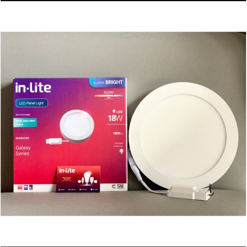 Jual Lampu Downlight Plafon Led Inlite Outbow W Watt Bulat Inss R Shopee Indonesia