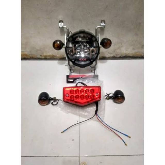 SATU SET RX-KING/Lampu Depan RX-King /Stoplamp RX-KING/Lampu Depan set RX-King /Aksesoris RX-KING
