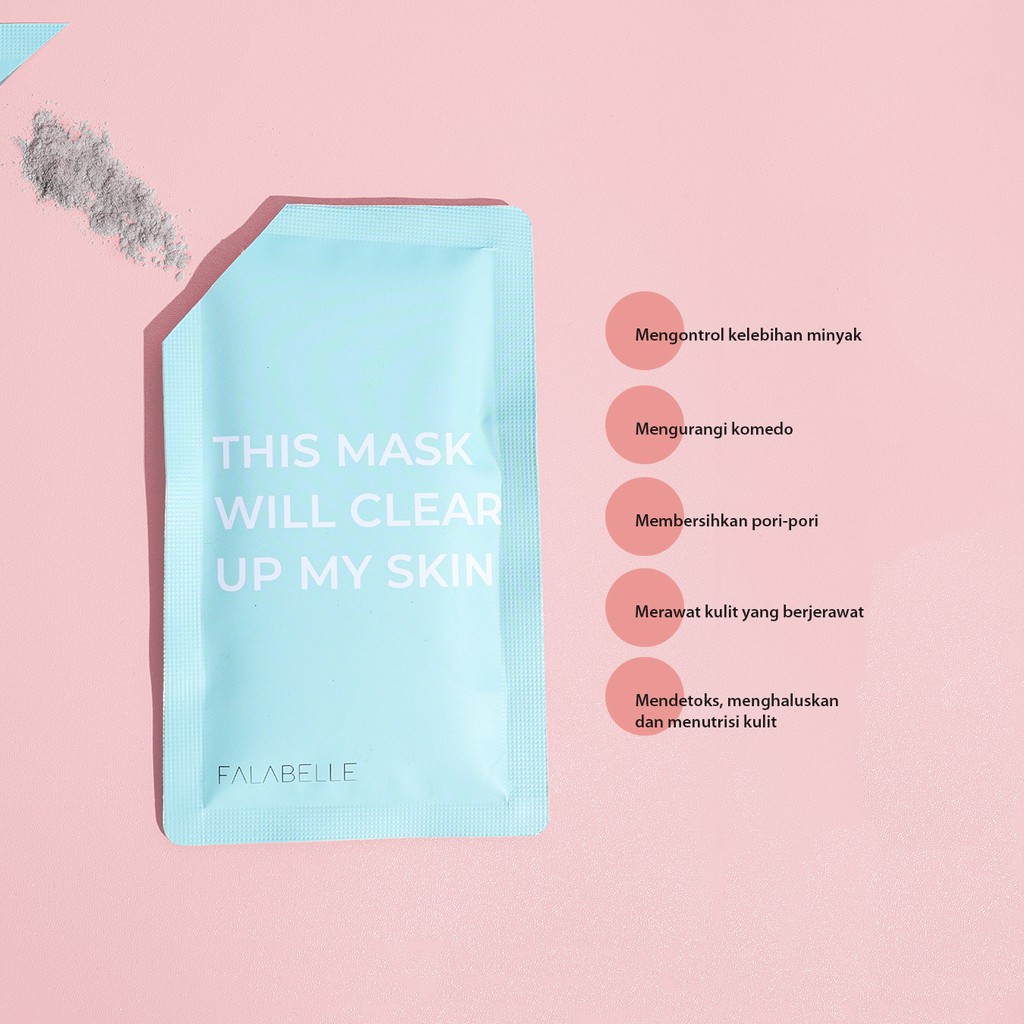 PAKET BUNDLING ACNE MASK &amp; MANDELIC TONER FALABELLE