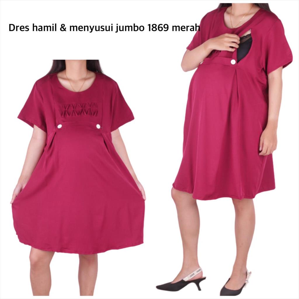 Dres Hamil Menyusui Jumbo  1869