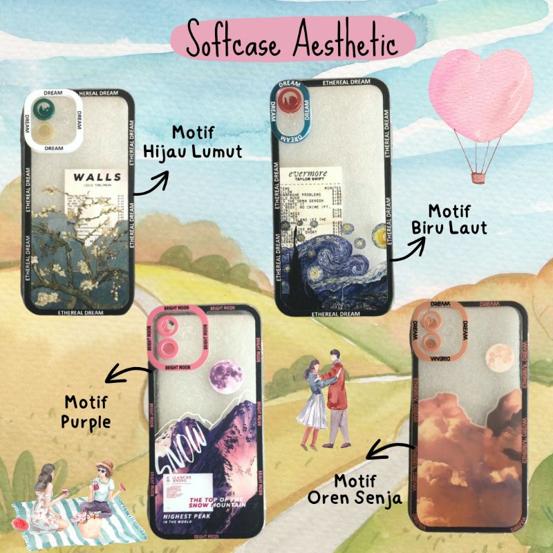 Case Softcase Aesthetic  iphone 11, 12 pro