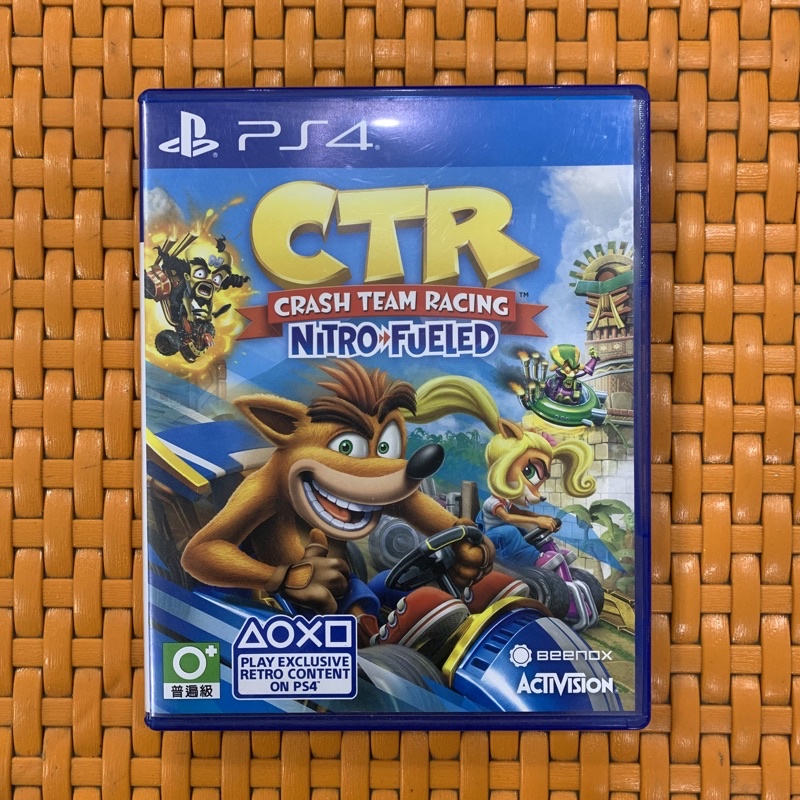 kaset ctr bekas bd ps4 second crash team racing