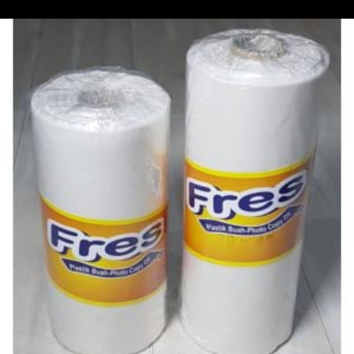 Kantong Plastik fres roll buah sayur fotokopi - 30X45 PLASTIK HD FRES - 25 X 38