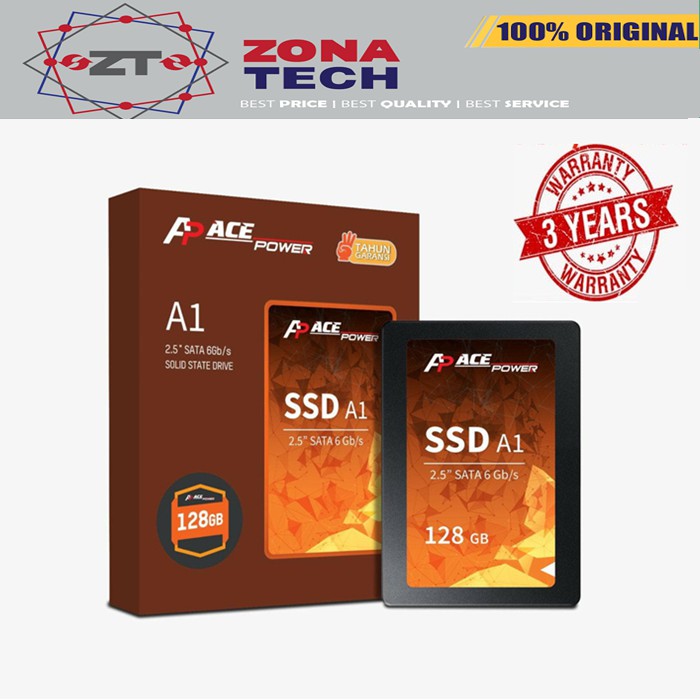 SSD Ace Power 128GB SATA 2.5&quot; - Garansi Resmi