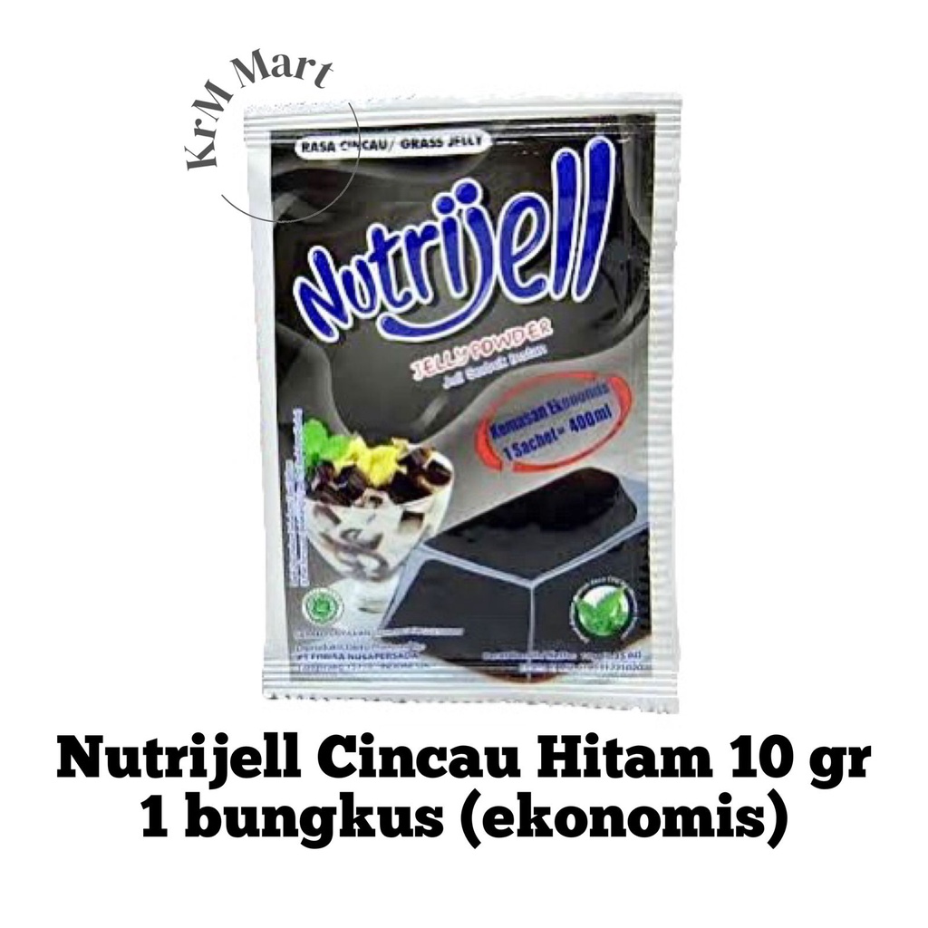 

Nutrijell Cincau Hitam 10 gr Ekonomis 1 bungkus Grass Jelly nutrijel