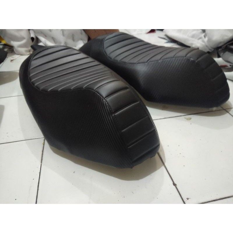 Jok scoopy custom single seat - jok scoopy caferacer modif