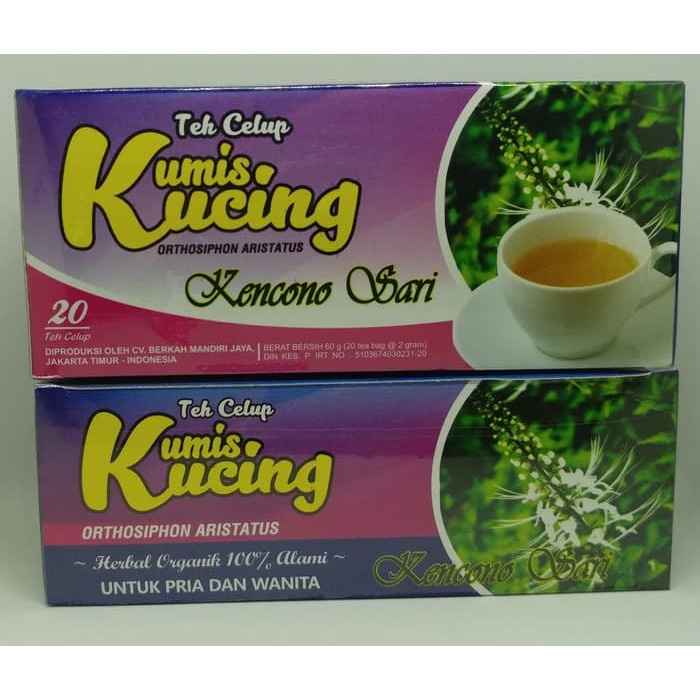 

Teh Celup Kumis Kucing Kencono Sari Herbal Batu Ginjal Original Asli