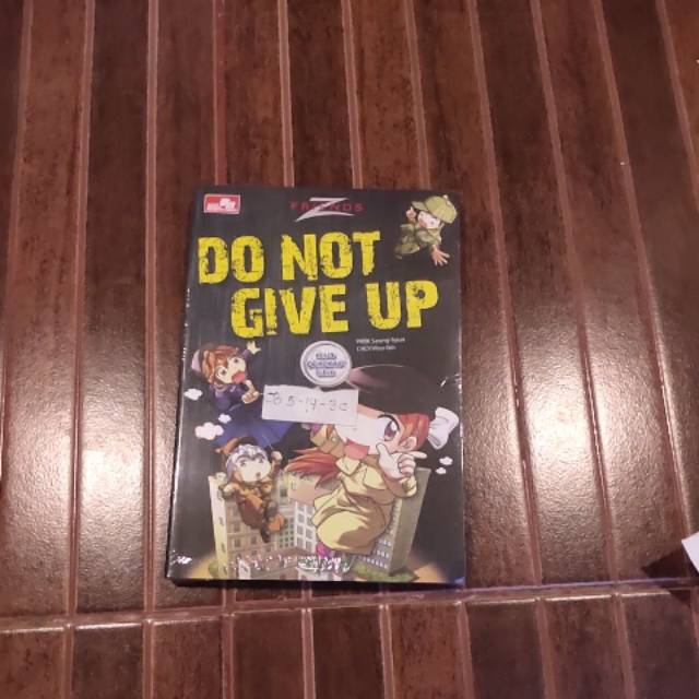 Do not give up klub detektif cilik z friends buku