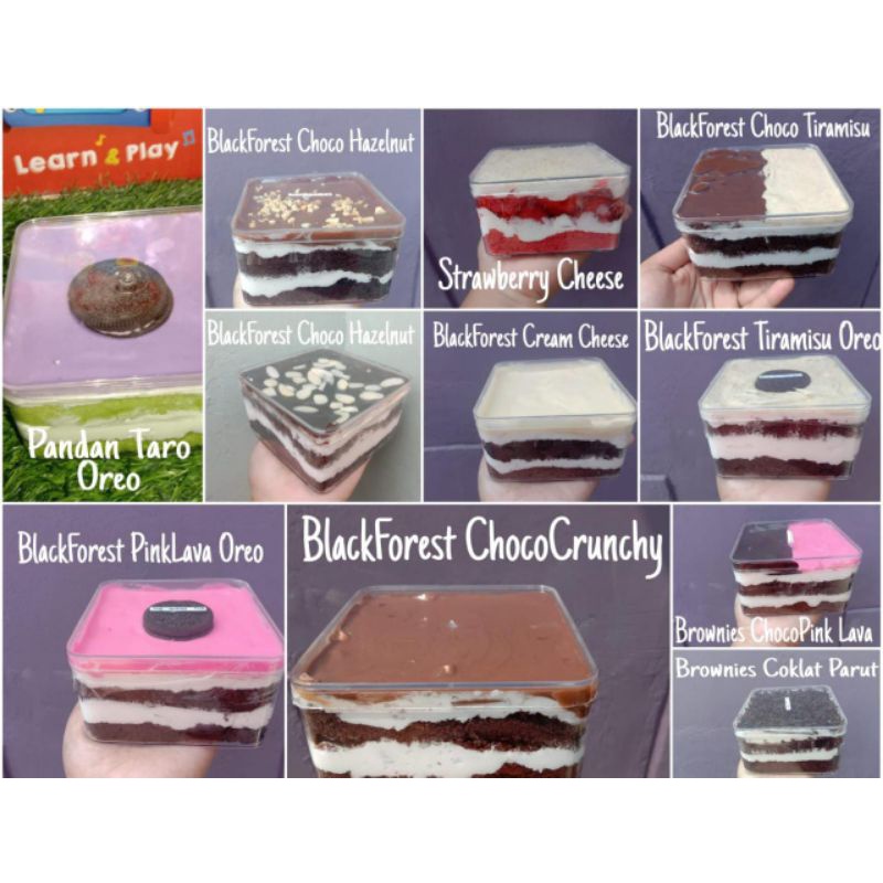 DESSERT BOX , BROWNIES LUMER UK 500ML