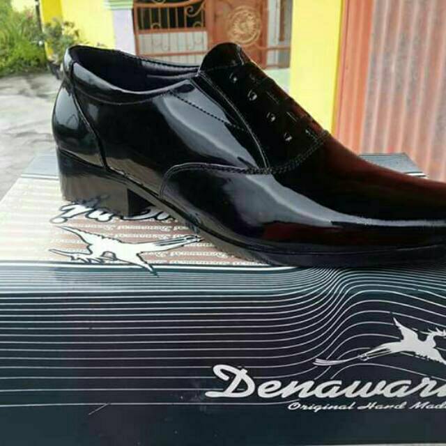 SEPATU PDH KULIT ASLI DENAWARI