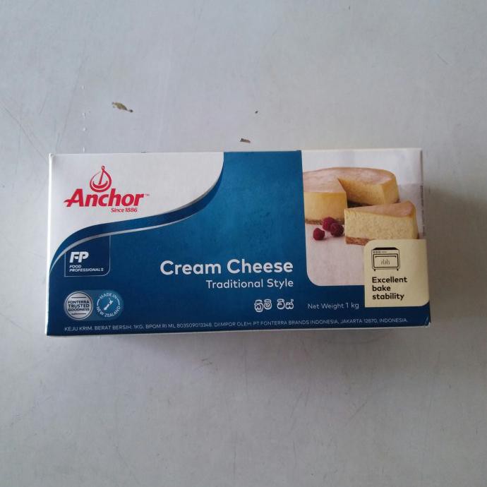 

Cream Cheese Anchor 1Kg Khusus Ojek Online Uluyaala