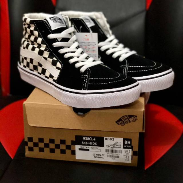 Vans Sk8-Hi DX Checkerboard Japan Market