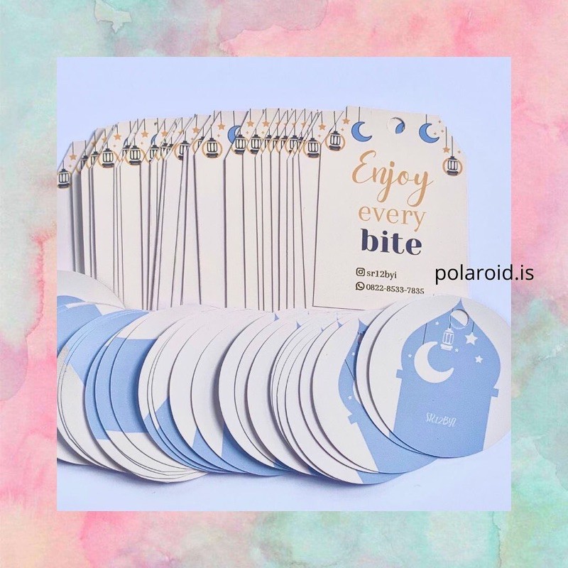 

Hangtag baju / tas / jilbab / hampers dsb