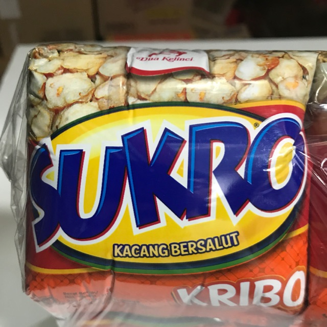 

Sukro Kribo 1 Pak Renceng 10 Pcs - Kacang Bersalut Tepung Medan Ori