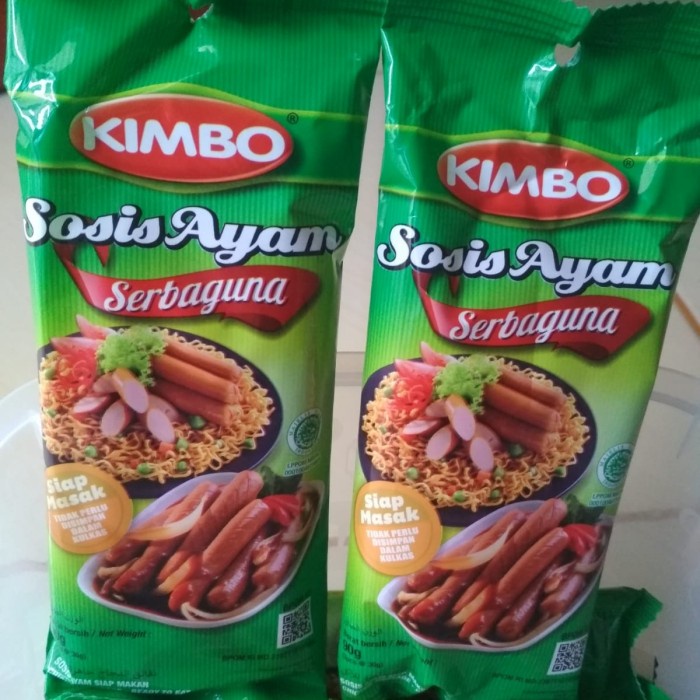 

Kimbo Sosis Ayam isi 3 pcs