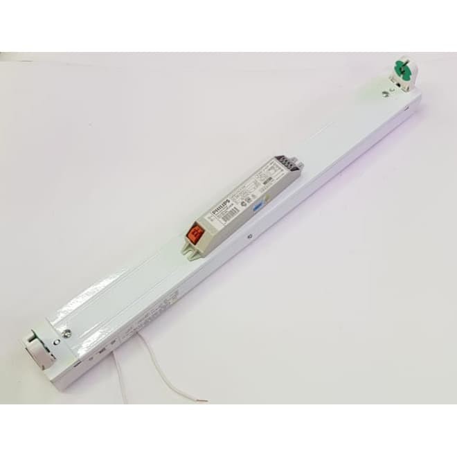 Kap Rumah Lampu TL 18W / 20W Dengan Ballast Elektronik Philips EBC