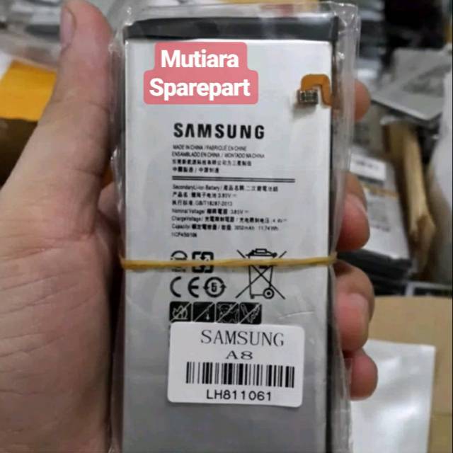 BATERAI BATTERY SAMSUNG A8 2015 EB-BA800ABE