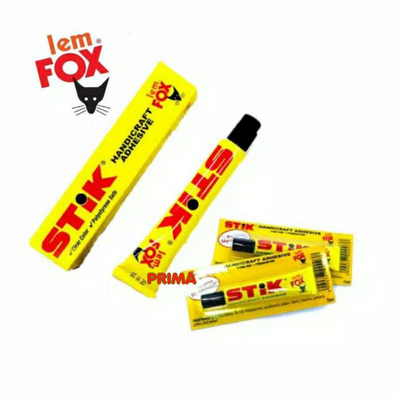 

LEM CAIR FOX STIK (TERSEDIA SEMUA UKURAN)