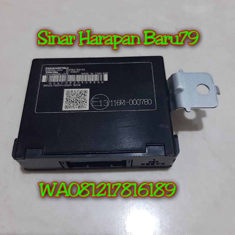 Immobilizer Avanza 89780-BZ141 Daihatsu Xenia 89780-BZ141 Asli