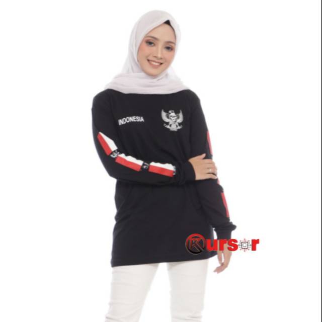 Kaos Panjang Merah Putih Garuda Indonesia