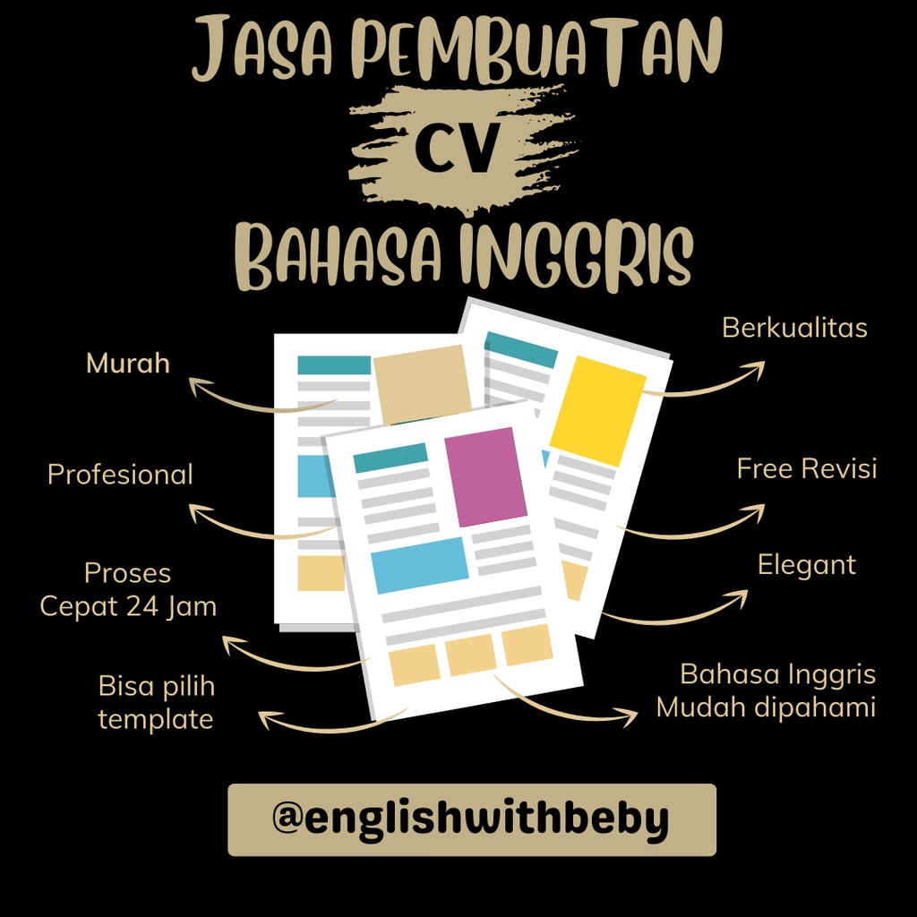 JASA TRANSLATE CV BAHASA INGGRIS PROFESIONAL TERPECAYA