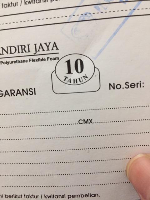 Inoac Kasur Busa Eon Lg D 23 Uk 200 X 100 Cm