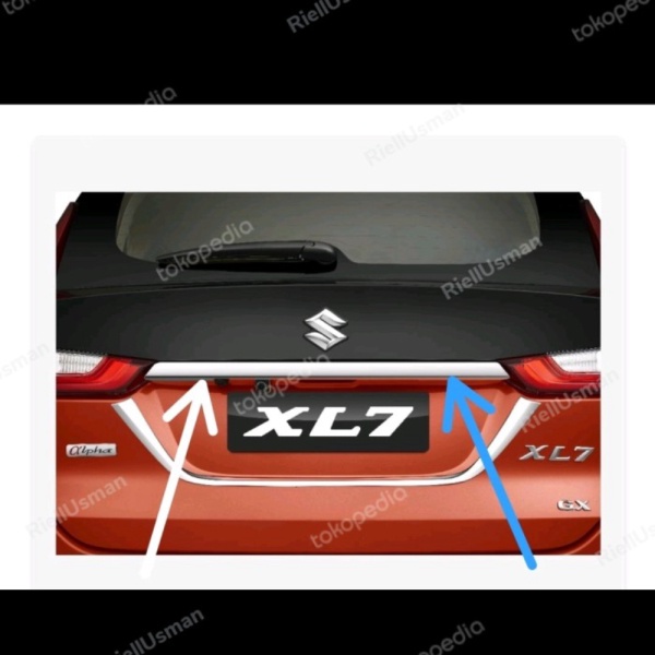 Garnish pintu bagasi atas Suzuki All new ertiga/Ertiga XL7 Limited