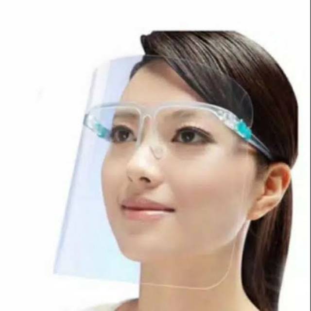 Face Shield Kacamata / Face Shield Nagita
