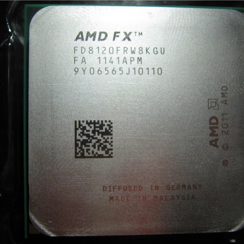 Prosesor AMD AM3+ FX 8120 AMD 8 Core 8 Thread 3.1GHz 4.0GHz Turbo