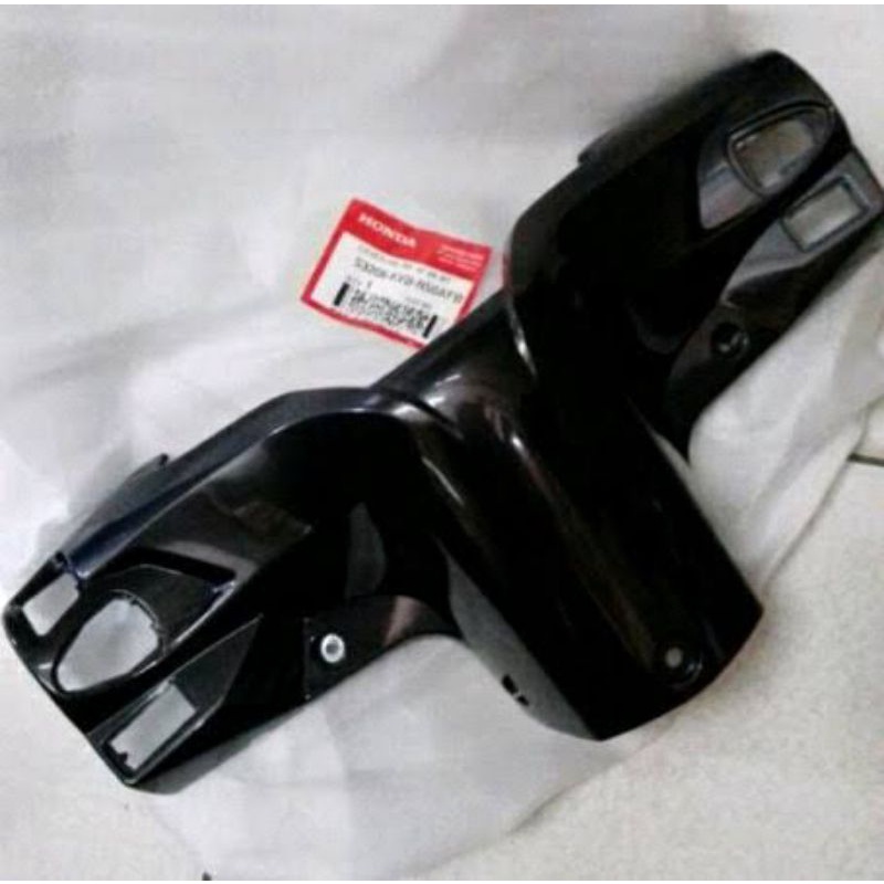 Batok Belakang Ungu Cover Body Kanan Kiri Putih Vario Techno 110 Karbu Orginal Ahm