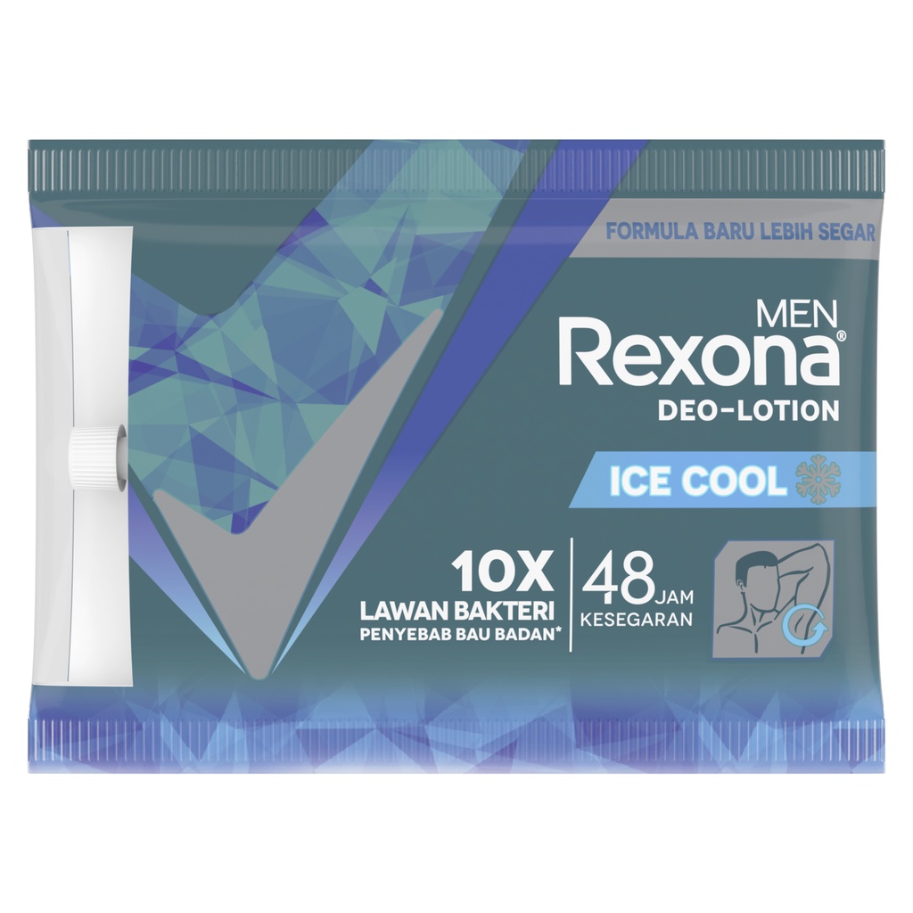 ★ BB ★ Rexona Deo Lotion Cerah &amp; Segar - Free Spirit - Ice Cool Sachet 9gr  | Deodorant