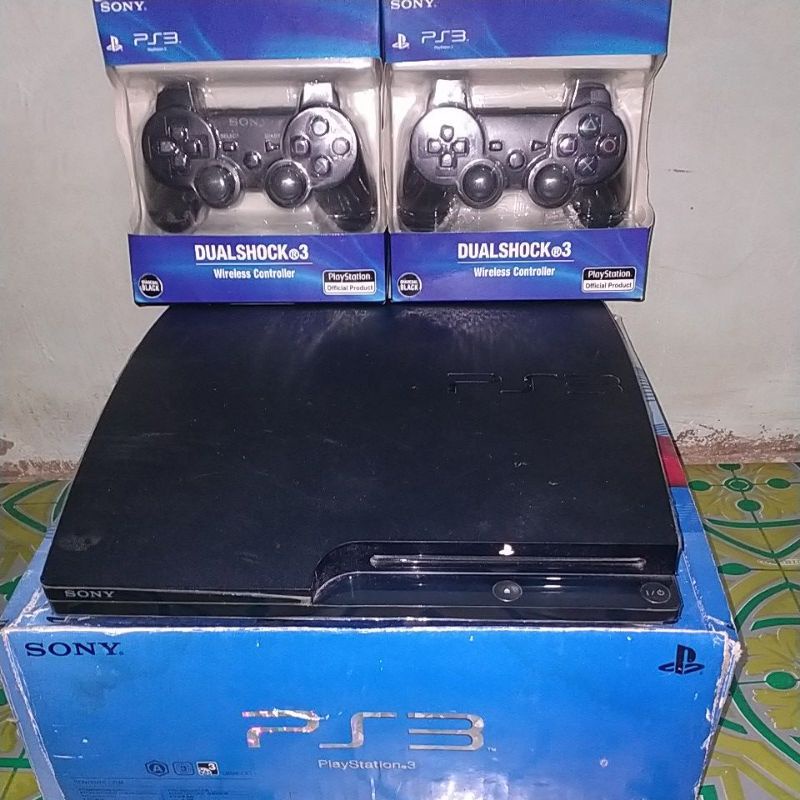 ps3 slim 160gb ylod fullset