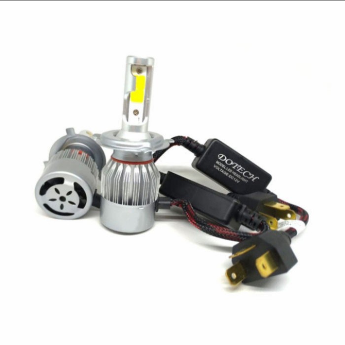 Bohlam turbo LED H4 3 warna