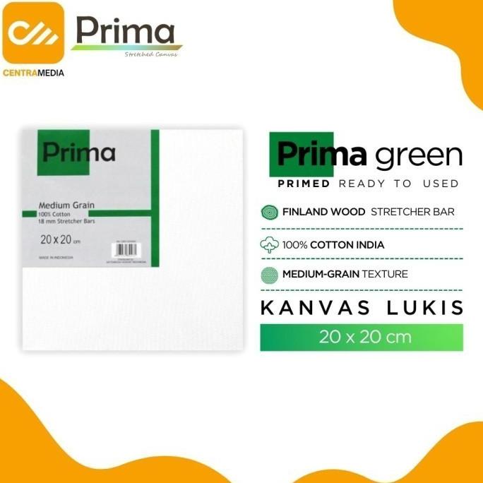 

Kanvas Lukis Cotton Prima Green Series 20x20cm