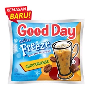 

Aneka Snack Kopi Good Day Freeze Choc Orange