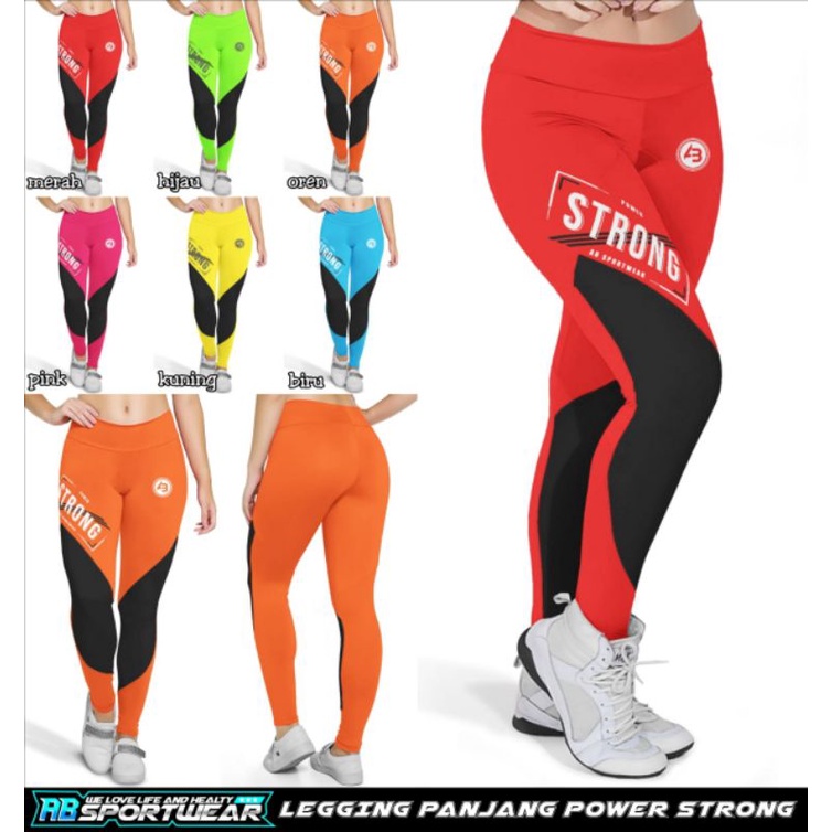 Ab Sportwear Leggings Long Power Strong