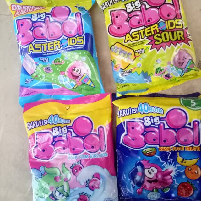 

Permen karet big babol bubble gum 40pcs