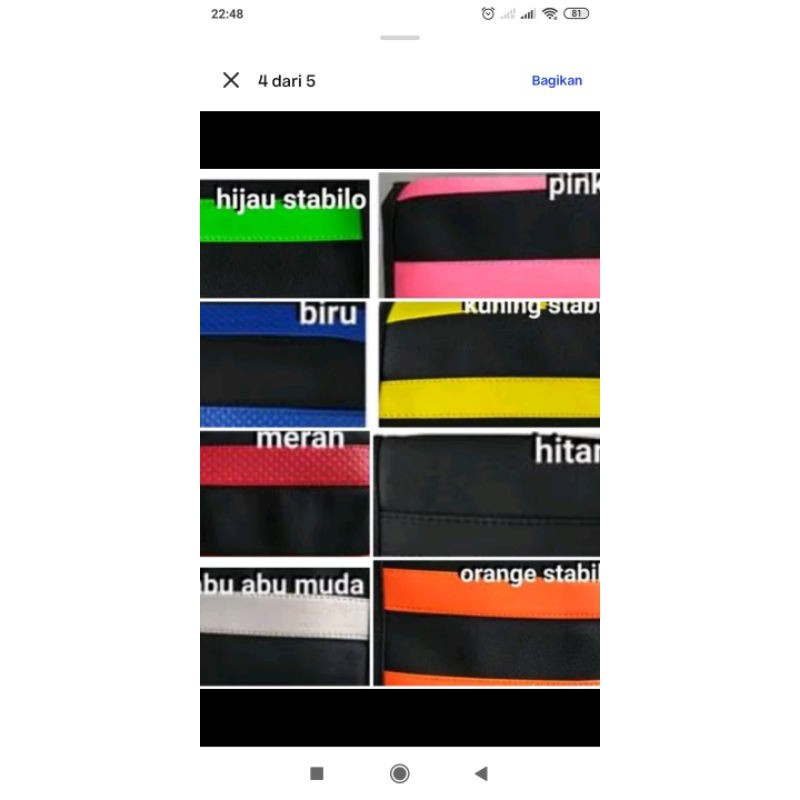 COVER KULIT JOK MATRAS CROSS TRAIL KLX 150 250 D-TRACKER WR155R CRF150L KTM YZ VIAR TS