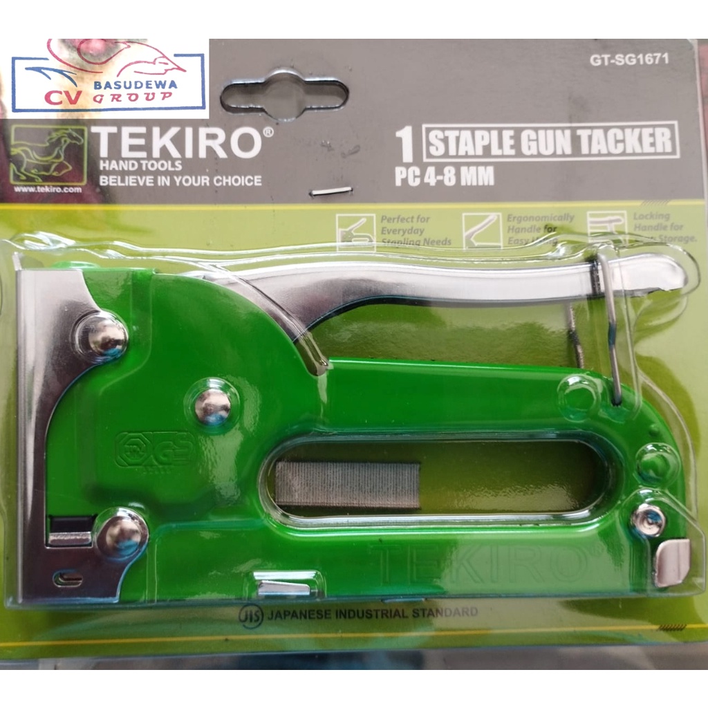 

TEKIRO STAPLES TEMBAK / STAPLE GUN TACKER 4 - 8 MM